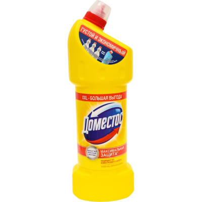 DOMESTOS Чистящее средство 1,5л Лимонная свежесть, с отбеливающим эффектом, 67682978 606082