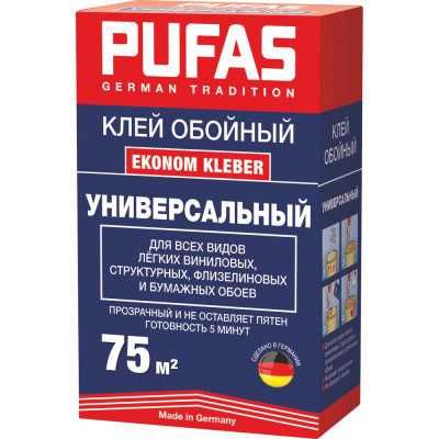 PUFAS КЛЕЙ УНИВЕРСАЛЬНЫЙ 80 М2 525 Г М 022013092