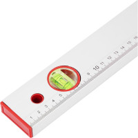 Алюминиевый уровень 1200 мм SPARTA 3 глазка, линейка// 331325