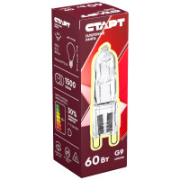 Капсульная галогенная лампа СТАРТ 1 шт. G9 220V 60W CL 15496909
