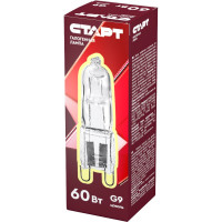 Капсульная галогенная лампа СТАРТ 1 шт. G9 220V 60W CL 15496909