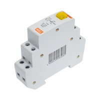Кнопочный выключатель c фиксацией и индикацией TDM ELECTRIC ВК-47M 1НО;1НЗ желтый SQ0214-0018