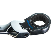 Накидной шарнирный ключ с трещоткой 10х12 мм JTC 5034