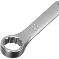 Набор комбинированных ключей 8-17мм, 6шт, CrV, матовый хром STELS 15427