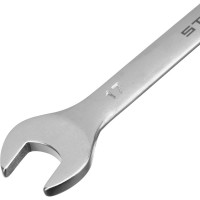 Набор комбинированных ключей 8-17мм, 6шт, CrV, матовый хром STELS 15427