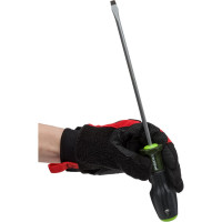 Отвертка Дело Техники c трехкомпонентной рукояткой шлицевая 6,5×200мм 721068