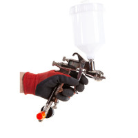 Краскораспылитель WALMEC Walcom SLIM S HTE сопло 1.9, верхний бачок пластик 0.68 л 1006819