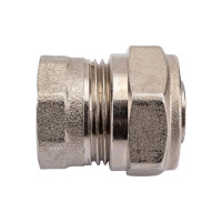 Обжимная муфта - В 20х1/2 никелированная Uni-Fitt 661N7200