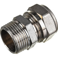 Обжимная муфта - Н 20х3/4 никелированная Uni-Fitt 662N7300