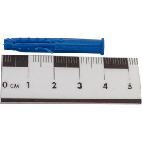 Распорный дюбель Чапай 5х40 шипы+усы, синие 1000шт - пакет Tech-Krep 111140