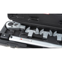 Динамометрический ключ с набором рожковых насадок Hans 13-30, 40-200 Nm, 1/2" 4673