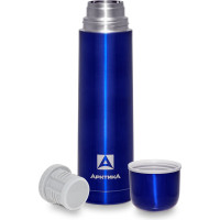 Классический термос с узким горлом Арктика 0.75 л, синий 102-750-BL