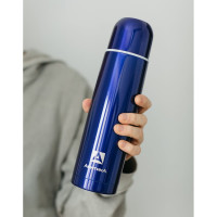 Классический термос с узким горлом Арктика 0.75 л, синий 102-750-BL