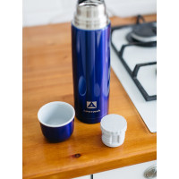 Классический термос с узким горлом Арктика 0.75 л, синий 102-750-BL