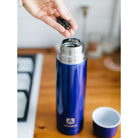 Классический термос с узким горлом Арктика 0.75 л, синий 102-750-BL