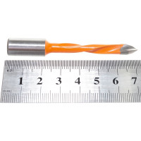 Сверло присадочное усиленное сквозное (6x70 мм; S=10x20 мм; LH) ROTIS 422.0670L