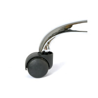 Кресло руководителя Helmi HL-E17 Slim экокожа черная хром 274832