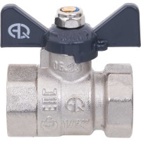 Шаровой кран AQUALINK вн-вн 1/2 B бабочка 01155