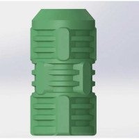 Кессон ASPLAST Димакс малый, с крышкой и манжетой, диаметр 125-133 D-26P01-KS1-1100L-G-M
