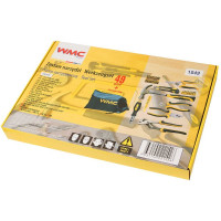 Набор шарнирно-губцевого инструмента и бит WMC TOOLS 49 пр, в сумке 48159 1049