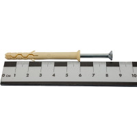 Дюбель-гвоздь Bullit потай, 6x60 10 шт 14-0013770