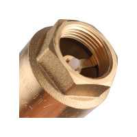 Обратный клапан STOUT 3/4", пружинный, муфтовый, с пластиковым седлом SVC-0012-000020 RG008T8CKL0L52