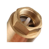 Обратный клапан STOUT 3/4", пружинный, муфтовый, с пластиковым седлом SVC-0012-000020 RG008T8CKL0L52