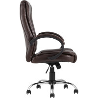 Кресло руководителя Стул Груп TopChairs Atlant, коричневое D-430 brown