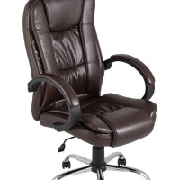 Кресло руководителя Стул Груп TopChairs Atlant, коричневое D-430 brown