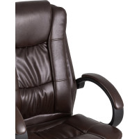 Кресло руководителя Стул Груп TopChairs Atlant, коричневое D-430 brown