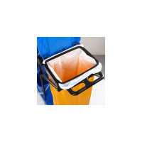 Уборочная тележка OfficeClean Professional ведра 2x20 л 2x11 л, отжим, держатель для мешка, мешок, 2 поддона 265255/AF08173