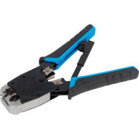 Кримпер для обжима разъемов RIPO TOS229 HT-500R профессиональный, RJ45, 8P8C, RJ12, 6P6C, RJ11, 6P4C, 4P4C и 4P2C 009-100003