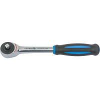 Трещотка HOEGERT TECHNIK с поворотной рукояткой, 1/4, 60 зубцов HT1R374