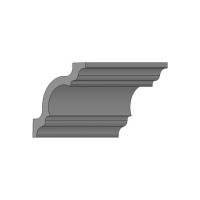 Карниз потолочный NOMASTYL (2000х65х65 мм) NMC A4