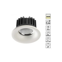 Встраиваемый светодиодный светильник NOVOTECH алюминий LED 10W DRUM 357602