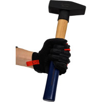 Молоток МАСТАК слесарный 1500 г, защитное нейлоновое кольцо 091-011500