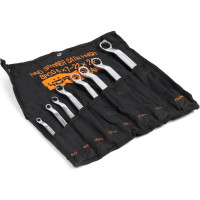 Набор накидных двусторонних ключей HORTZ 8 штук, 6-24 мм, сат.фин.HOR 102200