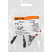 Зажим крокодил для проводов TDM ELECTRIC 10 А 50 мм 1шт+1шт SQ0541-0021