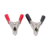 Зажим крокодил для проводов TDM ELECTRIC 10 А 50 мм 1шт+1шт SQ0541-0021