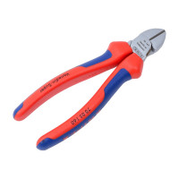 Бокорезы Knipex, 160 мм, 62 HRC, хром, 2-к ручки, KN-7005160SB