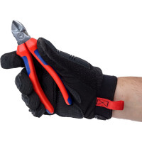 Бокорезы Knipex, 160 мм, 62 HRC, хром, 2-к ручки, KN-7005160SB