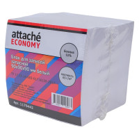 Блок для записей запасной 9х9х9 белый 65 г Attache Economy 1179442
