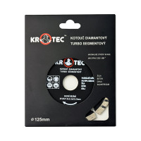 Диск алмазный турбо сегментный (125x22.2 мм) KROTEC 5606012