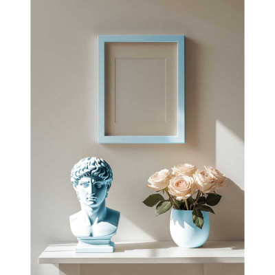 Аэрозольная акриловая краска в баллончике SIANA Provence для мебели, декора, металла, пластика, керамики, стекла, гипса, сухоцветов, цветов, радиаторов, быстросохнущая, зимнее утро (голубой) SNP007