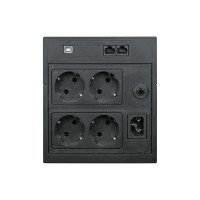 Источник бесперебойного питания Powercom Raptor, OffLine, 2000VA/1200W, Tower, Schuko RPT-2000AP LCD