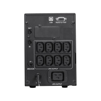 Источник бесперебойного питания Powercom SMART KING PRO+, Интерактивная, 3000 ВА/2400 Вт SPT-3000-II-LCD