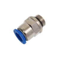 Фитинг 10 мм с наружной металлической резьбой G1/4" CDC Pneumatics PC 10G02