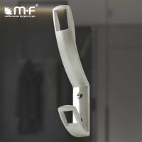 Крючок MF K2409, 2-х рожковый, матовый никель 7209v