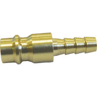 Штуцер быстроразъёмный латунный БРС с выходом под шланг 6 мм Профитт 9277741