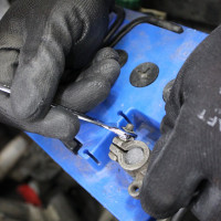 Лёгкие бесшовные защитные перчатки эргономичной формы WIEDERKRAFT WDK-PU01B/XXL